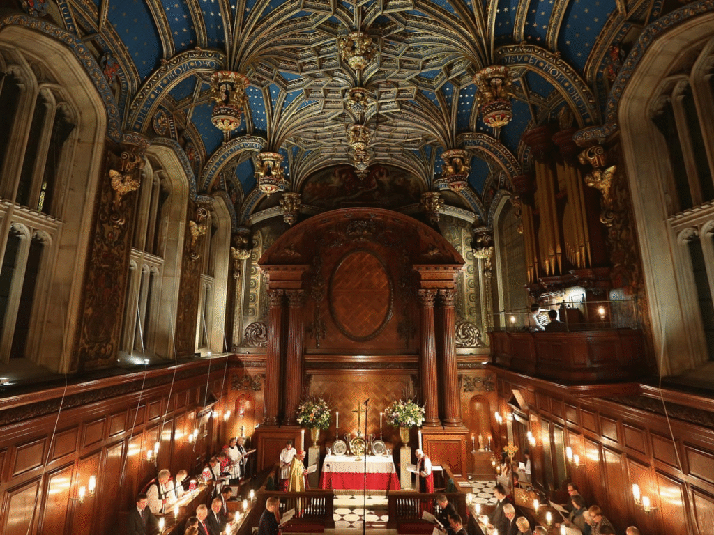 The Chapel Royal at Hampton Court Palace