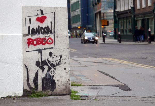Banksy street art